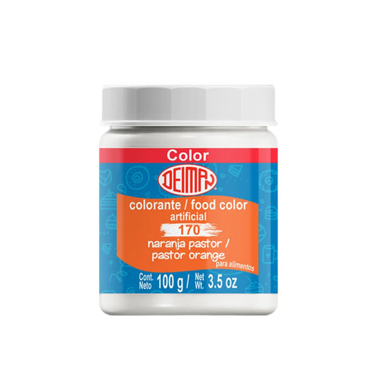 Colorantes En Polvo Naranja Pastor 170 Deiman 100g