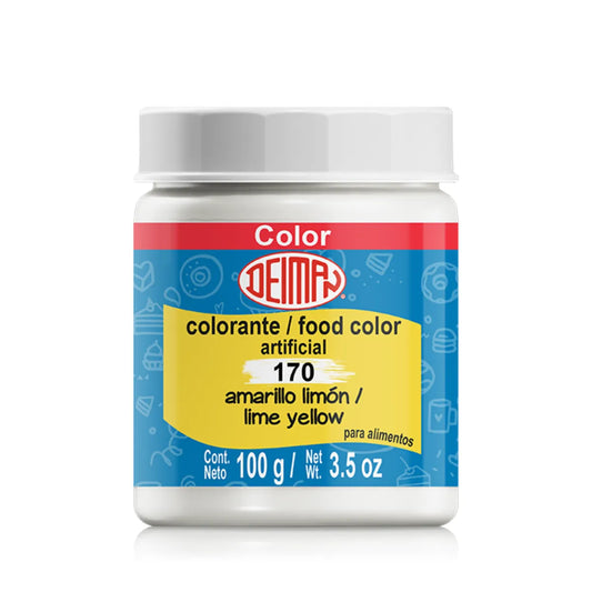 Colorante Amarillo Limón Deiman 170 100g