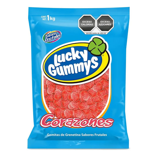 Corazones Lucky Gummys 1kg