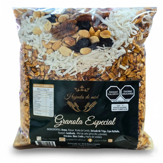 Granola Especial Hojuela De Miel De 1kg