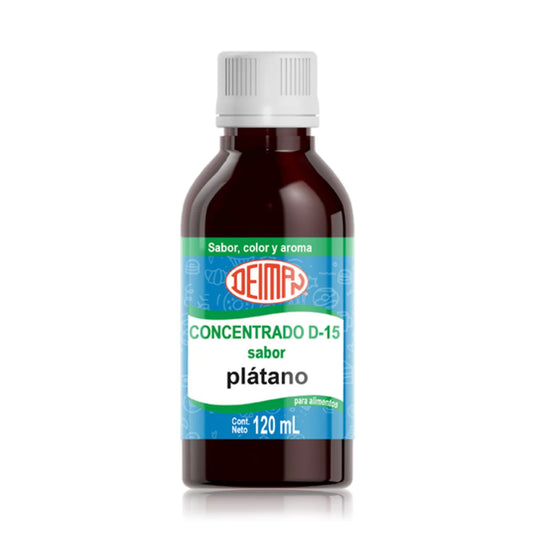 Concentrado Plátano Deiman D-15 120ml