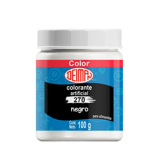 Colorante En Polvo Negro 270 Deiman 100gr