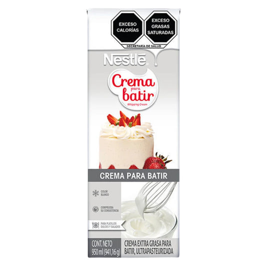 Crema Para Batir Nestle 1lt