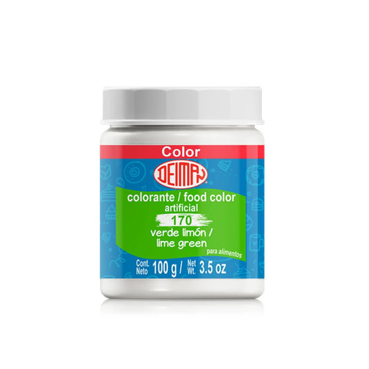 Colorante En Polvo Verde Limon 170 Deiman