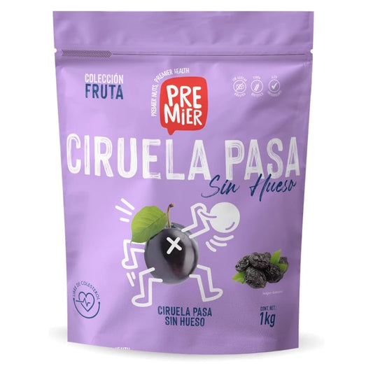 Ciruela Pasa Sin Hueso Premier 500gr