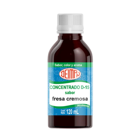 Concentrado Fresa Cremosa Deiman 120ml