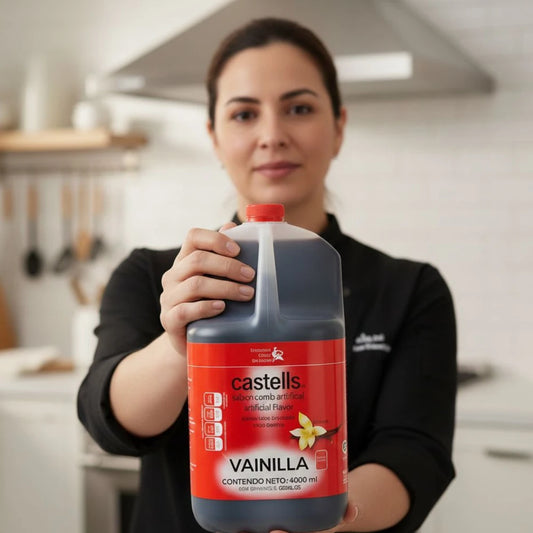 Saborizante Artificial De Vainilla Castells 4lt