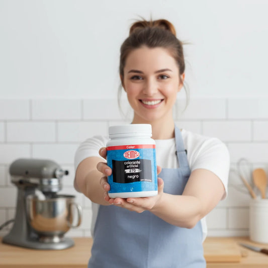 Colorante En Polvo Negro 270 Deiman 100gr