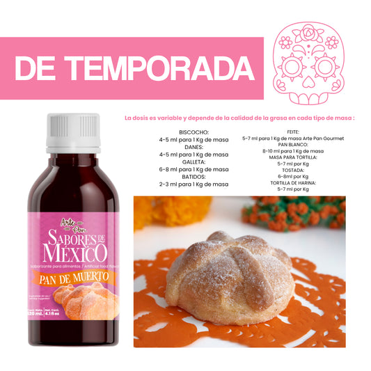 Concentrado Arte Pan Pan de Muerto Deiman 120ml