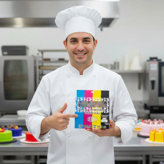 Tintas Comestibles Para Impresora Deiman 4 Colores