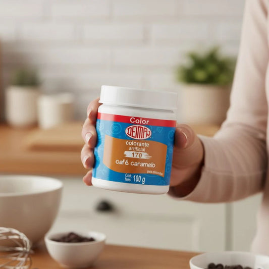 Colorante En Polvo Cafe Caramelo 170 Deiman