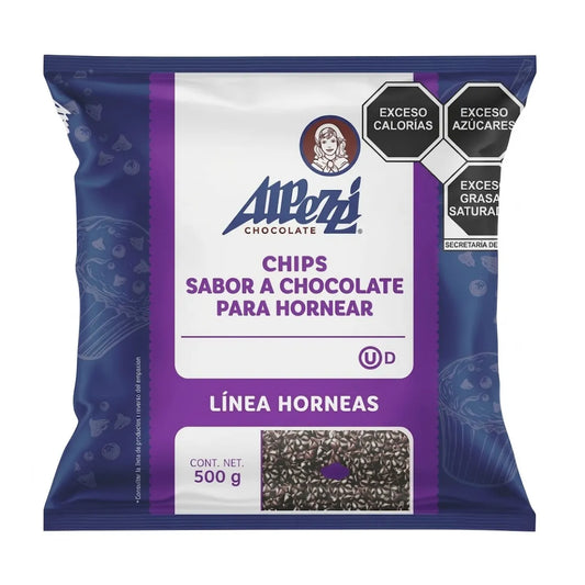 Chispas De Chocolate Horneables Bicolor Alpezzi 500g