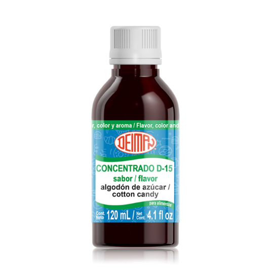 Concentrado de Algodón de Azúcar Deiman D-15 120ml