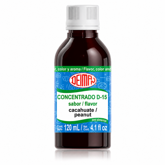 Concentrado de Cacahuate Deiman D-15 120ml