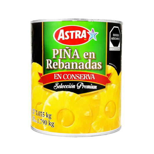 Piña Rebanadas Astra 3kg