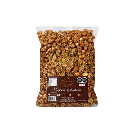 Cacahuate Garapiñado Hojuela de Miel 500 gr