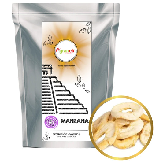 Manzana Deshidratada En Aros 500g