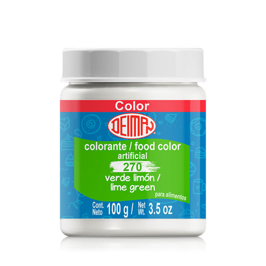 Colorante Verde Limon 270 Deiman 1kg