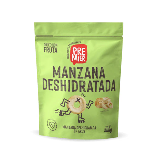 Manzana Deshidratada En Aros 500g