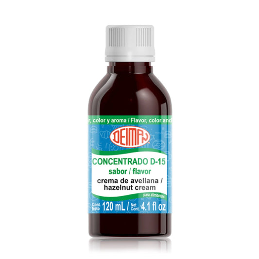 Concentrado Crema de Avellana Deiman D-15 120ml