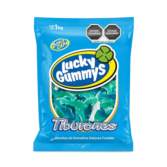 Tiburones Lucky Gummys 1kg