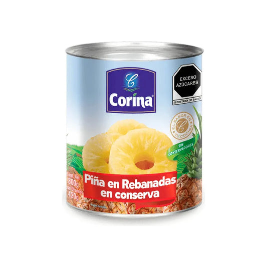 Piña Rebanadas Corina 800g