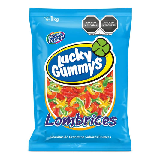 Lombrices Lucky Gummys 1kg