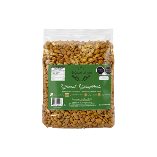 Girasol Garapiñado Hojuela de Miel 500g