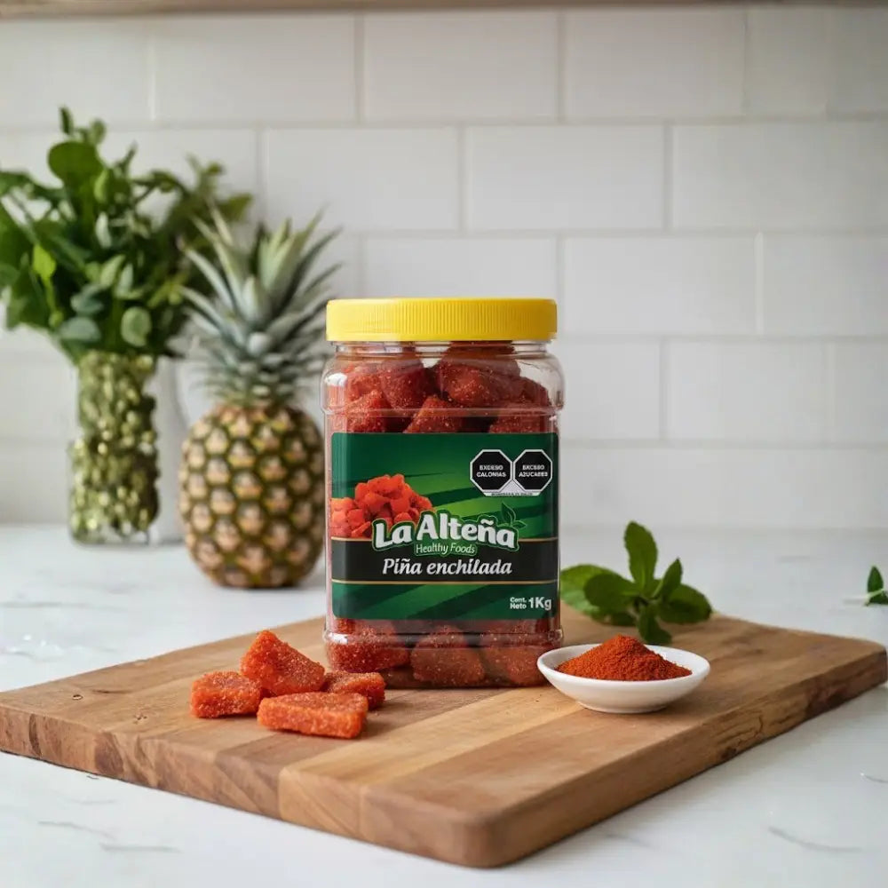 Piña Natural Enchilada Alteña 1 kg – AGRANEK