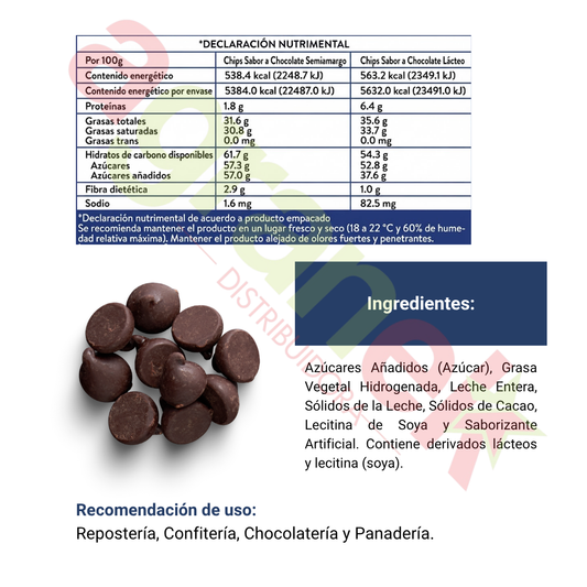 Chispas Alpezzi Lacteas 1kg