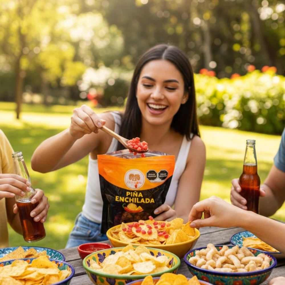 Piña Natural Enchilada Cimarron 500gr – AGRANEK