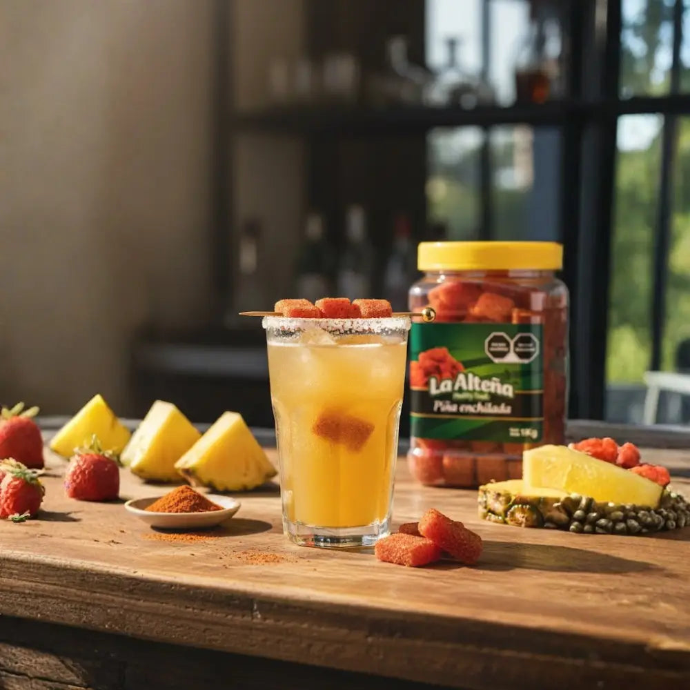 Piña Natural Enchilada Alteña 1 kg – AGRANEK