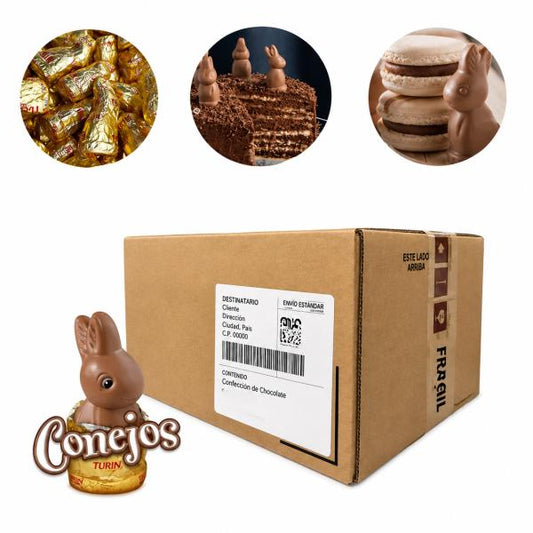 Conejitos de Chocolate Turín 2 kg