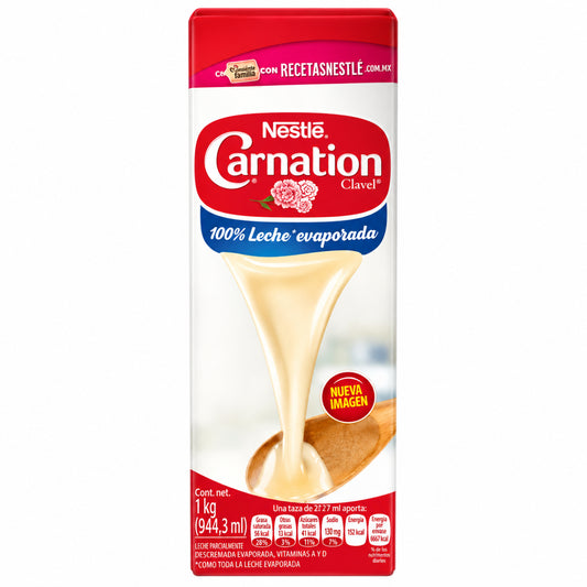 Leche evaporada Clavel 1kg