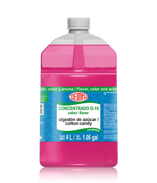 Concentrado de Algodón de Azúcar Deiman D-15 120ml